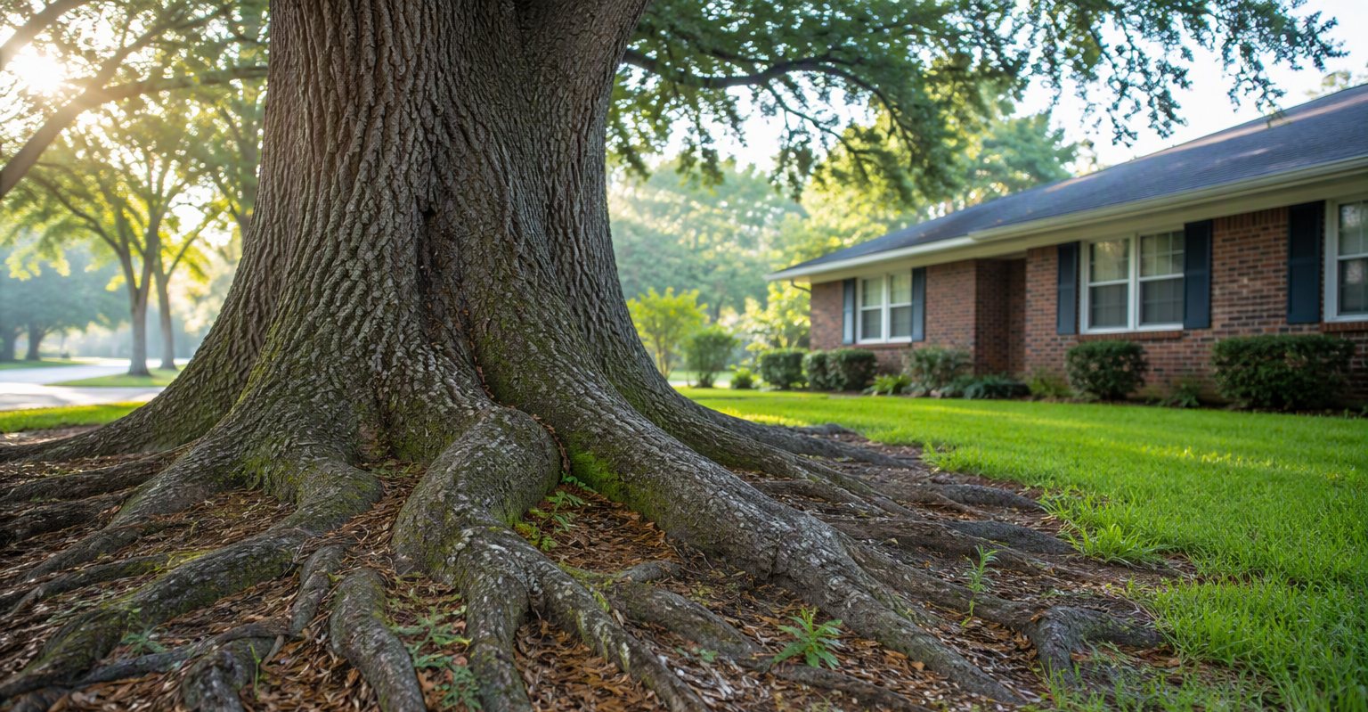 Tree Roots and Your Pipes: The Slow Leak Under Your Greenville Yard